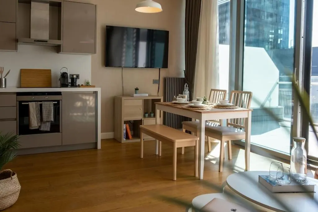 Apartmán Skyland Luxury Tower Istanbul 1+1 With Terrace